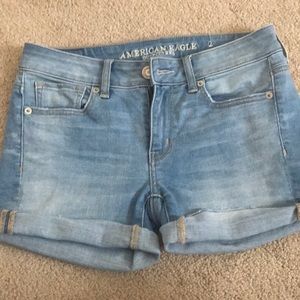 American eagle jean shorts